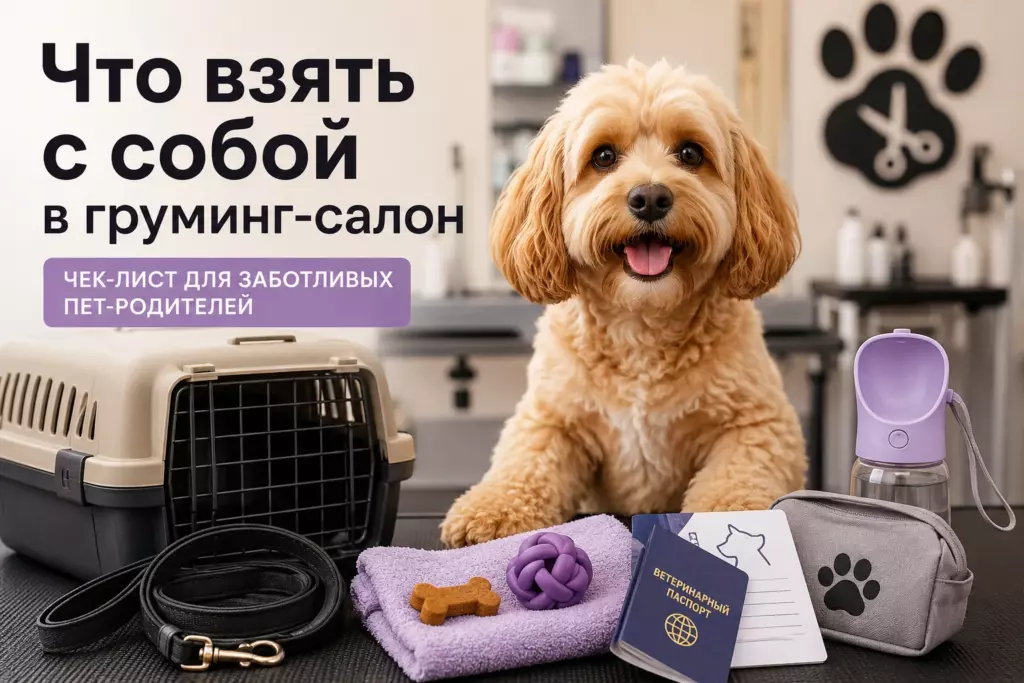 Что взять с собой в груминг-салон